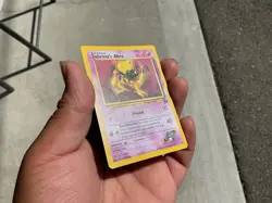 Sabrina’s Abra NM 19 WOTC Black Star Promo Vintge Pokemon TCG WOTC 1999 - Image 5