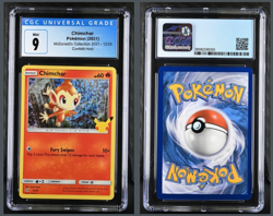 Pokemon 2021 McDonald's Collection Promo - Chimchar Holo 12/25 CGC 9 - Image 1