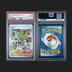 2024 Clive 226/091 Special Illustrated Rare Pokemon Paldean Fates PSA 10 - Image 1