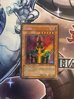 Yu-Gi-Oh Jinzo PSV-000 Pharaoh's Servant 1st Edition LP/VLP (WNU) - Image 1