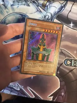 Yu-Gi-Oh Jinzo PSV-000 Pharaoh's Servant 1st Edition LP/VLP (WNU) - Image 2