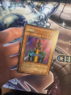 Yu-Gi-Oh Jinzo PSV-000 Pharaoh's Servant 1st Edition LP/VLP (WNU) - Image 3