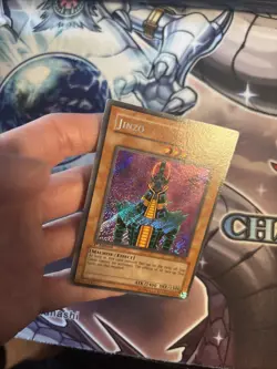 Yu-Gi-Oh Jinzo PSV-000 Pharaoh's Servant 1st Edition LP/VLP (WNU) - Image 4