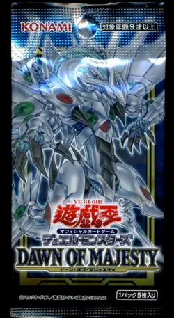 Dawn of Majesty Booster Pack 2021 Yugioh OCG Japanese - Sealed - Image 1