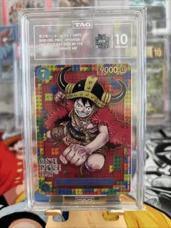 MONKEY.D.LUFFY 2025 ONE PIECE PROMOS JAPANESE #P-110 ONE PIECE DAY 2025 TAG 10 - Image 1