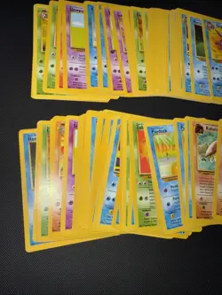 Vintage 1999 Pokemon 72 Card Lot Fossil Kabuto Psyduck Slowpoke - Image 2