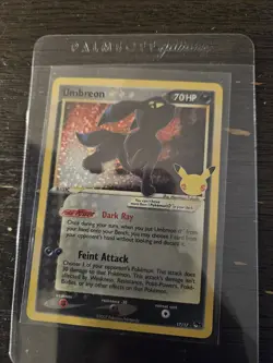 Pokemon Umbreon Gold Star 17/17 Celebrations Classic Collection Ultra Rare Holo - Image 1
