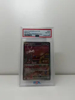 Pokemon Mew ex 053 Scarlet & Violet Promo EX Holo PSA 2023 Card - Image 1