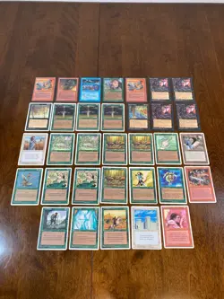 Lot of 33 Magic the Gathering Cards MTG Some Fallen Empires 1994/1995 - Image 1