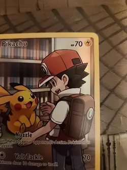 Pokemon TCG Sun & Moon Cosmic Eclipse Pikachu Card 241/236 Secret Rare Holo - Image 4