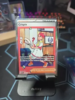 Pokemon TCG Crispin Trainer Prismatic Evolutions Card 171/131 Full Art - Image 1