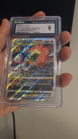Charizard VSTAR SWSH262 SWSH: Sword & Shield Promo Cards Holo CGC 9 Mint - Image 2