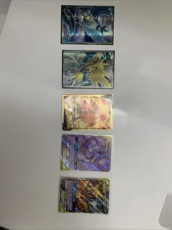 Lot Of 5 Pokemon Cards Mewtwo Mew GX Tag Team Zapdos 2016 2019 - Image 5
