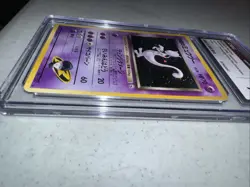 CGC 9 MINT Rocket's Mewtwo Japanese Gym 2 Challenge 150 Holo Pokemon Card - Image 4