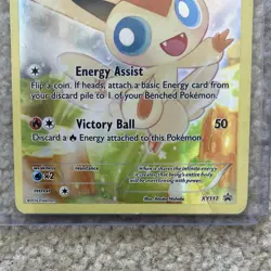 Pokemon Victini XY117 Promo Basic Fire Type XY Holo Card 2016 - Image 4