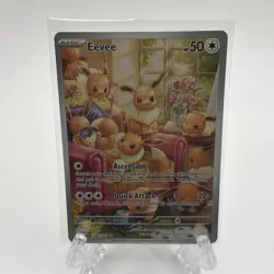 Pokemon TCG Eevee 188/167 Twilight Masquerade Illustration Rare M/NM Card - Image 1