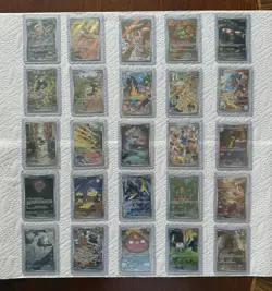 Pokemon TCG Illustration Rare 25 Card Lot Pack Fresh Variety Sets No Duplicates - Image 1