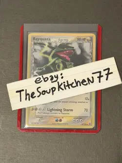 Rayquaza 13 113 EX Delta Species Holo Pokemon Card - Image 3