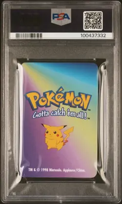 Charizard #06 Pokemon Trading Card Game Mini KFC 1998 Nintendo WOTC PSA 10 - Image 2