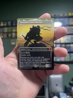 Leonardo, Sewer Samurai 215 (Borderless) Teenage Mutant Ninja Turtles M Foil - Image 2