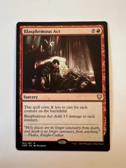 Blasphemous Act - MTG Commander Legends - NM - Image 1