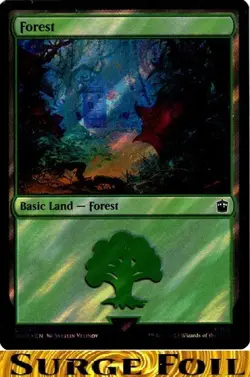 FOREST ** SURGE FOIL ** #1386 - Universe Beyond: Doctor Who - NM MTG - Image 1