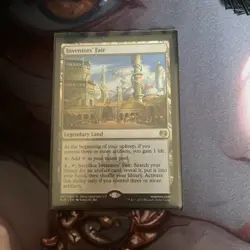 Inventors' Fair - Kaladesh Rare Legendary Land - Magic the Gathering - Image 1
