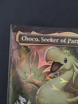 Choco, Seeker of Paradise (Borderless) (Chocobo Track Foil) Final Fantasy Foil - Image 5