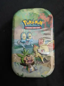 NEW Pokemon Celebrations Mini Tin - Factory Sealed - **SLIGHT DENTS** - Image 2
