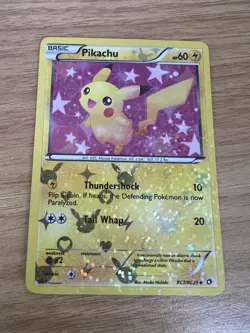 Pokemon Card Pikachu RC7/RC25 Holo Foil Legendary Treasures LP 2013 - Image 1