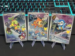 Pokemon - First Partner Promos - Gen 4 - 040 Turtwig /041 Chimchar / 042 Piplup - Image 1