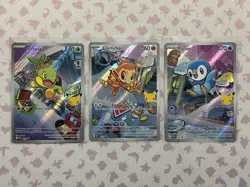 Pokemon - First Partner Promos - Gen 4 - 040 Turtwig /041 Chimchar / 042 Piplup - Image 3