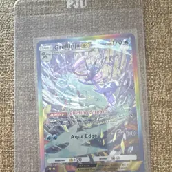 Pokemon Greninja EX 🔥➡FANART⬅🔥 Holo SM197 Sm 230HP Stage 2 Card TCG Englishp - Image 1