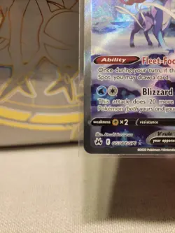 Suicune v Crown Zenith Galarian Gallery Holo Ultra Rare Card GG38 GG70 - Image 5