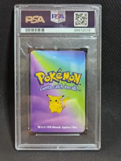 Charizard #06 Pokemon Trading Card Game Mini KFC 1998 PSA 8 LOW POP! - Image 2