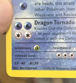 Pokemon TCG Giovanni's Gyarados Gym Challenge Holo Card 5/132 - Image 4