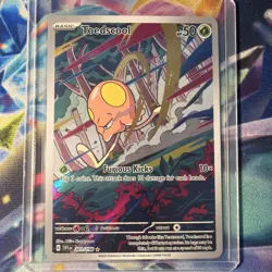 Pokemon TCG Toedscool Scarlet & Violet Base Set Holo Illustration Card 201/198 - Image 1