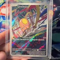 Pokemon TCG Toedscool Scarlet & Violet Base Set Holo Illustration Card 201/198 - Image 3
