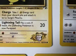 7x Pokemon TCG Gym Challenge 1999-2000 Set Cards Bundle of 7 as Photos Shown - Image 4