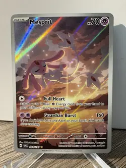 Mesprit 204/191 Sv08: Surging Sparks Illustration Rare Holo Pokemon TCG Card - Image 1