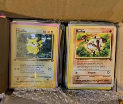 TCG - Jungle - Common - RARE Unlimited & 1ST ED NM - DAMAGED BULK (400+) Cards - Image 1