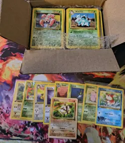 TCG - Jungle - Common - RARE Unlimited & 1ST ED NM - DAMAGED BULK (400+) Cards - Image 2