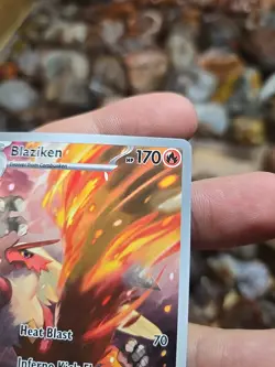 Pokemon TCG Blaziken Destined Rivals Illustration Rare Card 192/182 Nm - Image 2