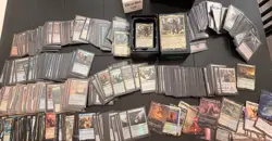 MTG Lot – Primal Genesis Commander Deck + 400 NM Cards w/ Holos + Box + Proxies - Image 1