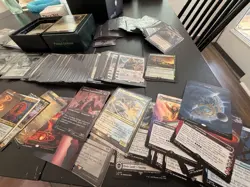MTG Lot – Primal Genesis Commander Deck + 400 NM Cards w/ Holos + Box + Proxies - Image 4