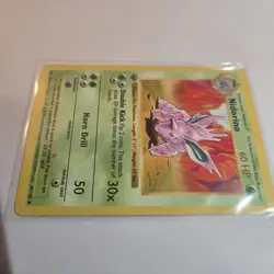 MINT 1st Edition Shadowless Nidorino 37/102 Base Set Rare Vintage Pokemon Card - Image 4