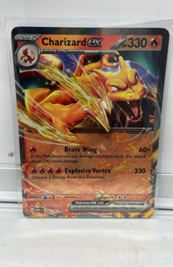Pokemon Card TCG, Charizard EX, Scarlet & Violet 151 #006/165 - Image 1