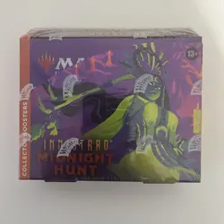 MTG Magic The Gathering Innistrad Midnight Hunt Collector Booster Box NEW SEALED - Image 1