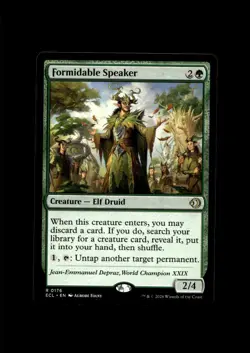 Lorwyn Eclipsed #176 Formidable Speaker - Image 1