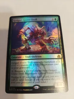 Golgari Grave-Troll Ravnica Remastered Foil - Image 1